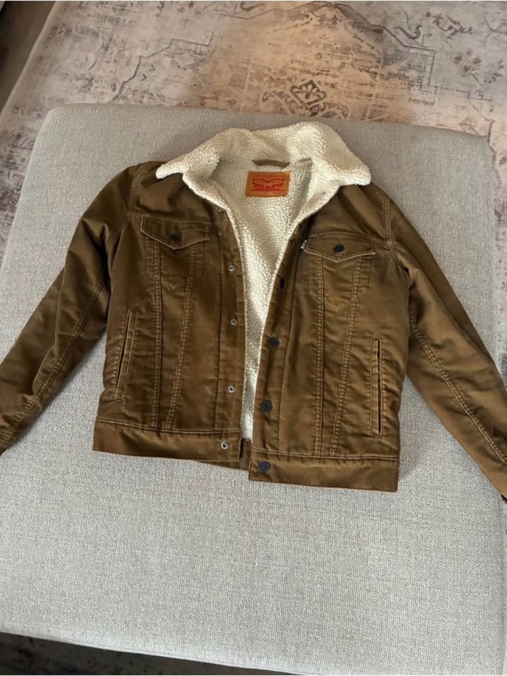 Levi’s Women’s Corduroy/Sherpa Jacket